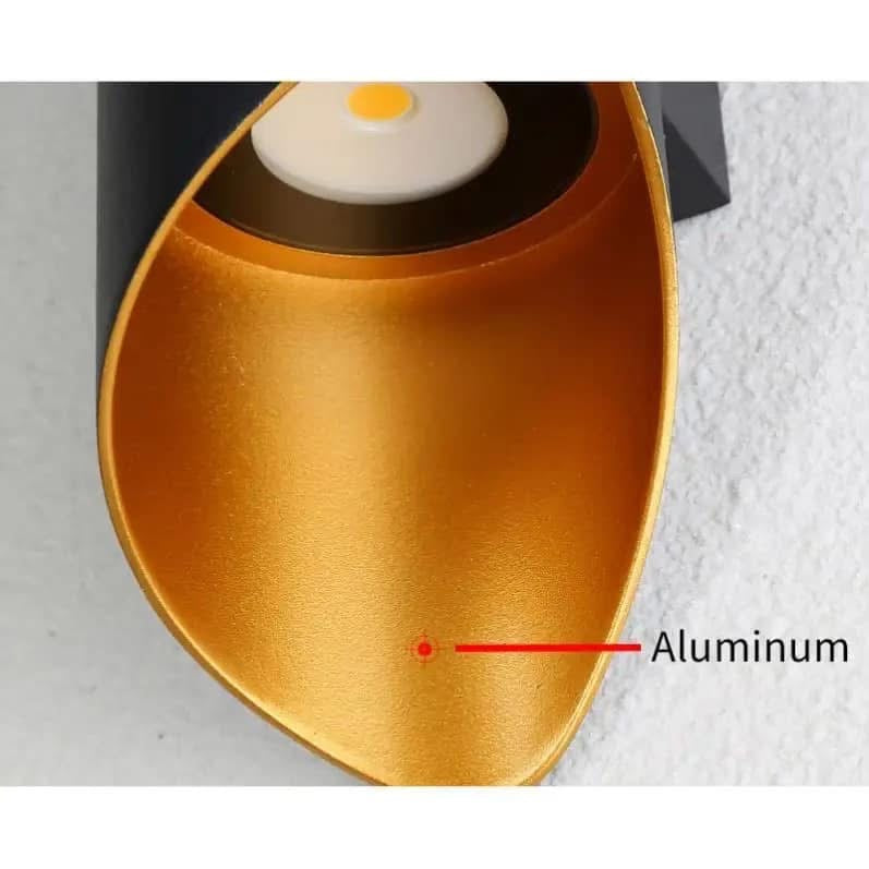 Nordic LED Wall Lamp Aluminum Living Room Wall Light Indoor Modern Minimalist Bedroom Bedside Sconce Lighting Fixtures Decor