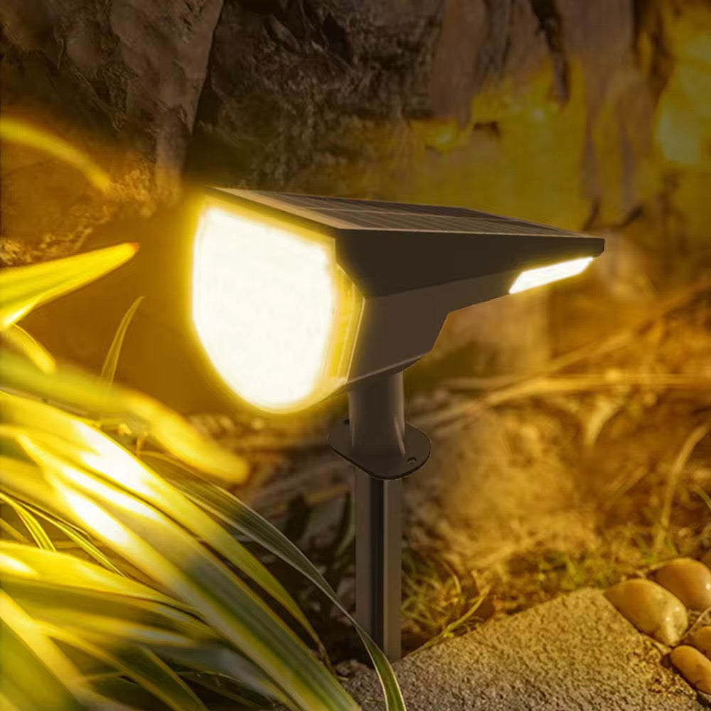 solar garden lights outdoor solar powered automatic spot light