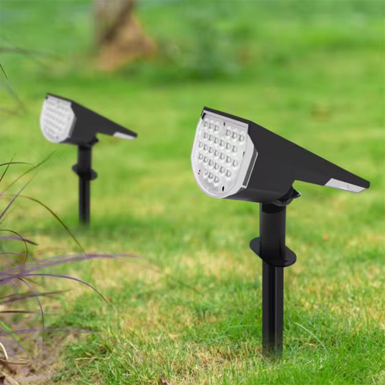 solar garden lights outdoor solar powered automatic spot light
