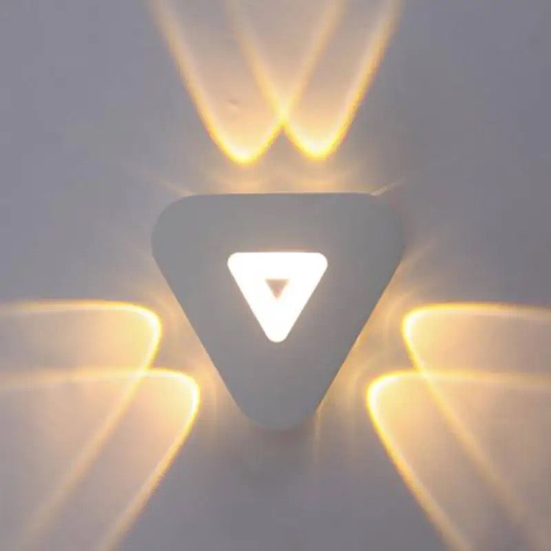 led new design triangle high quality aluminum