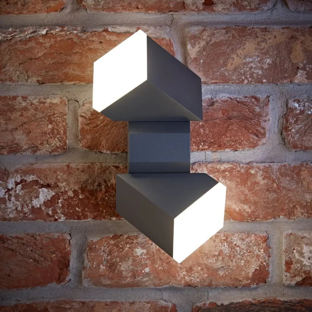 creative rotating indoor and outdoor water proof wall lamP