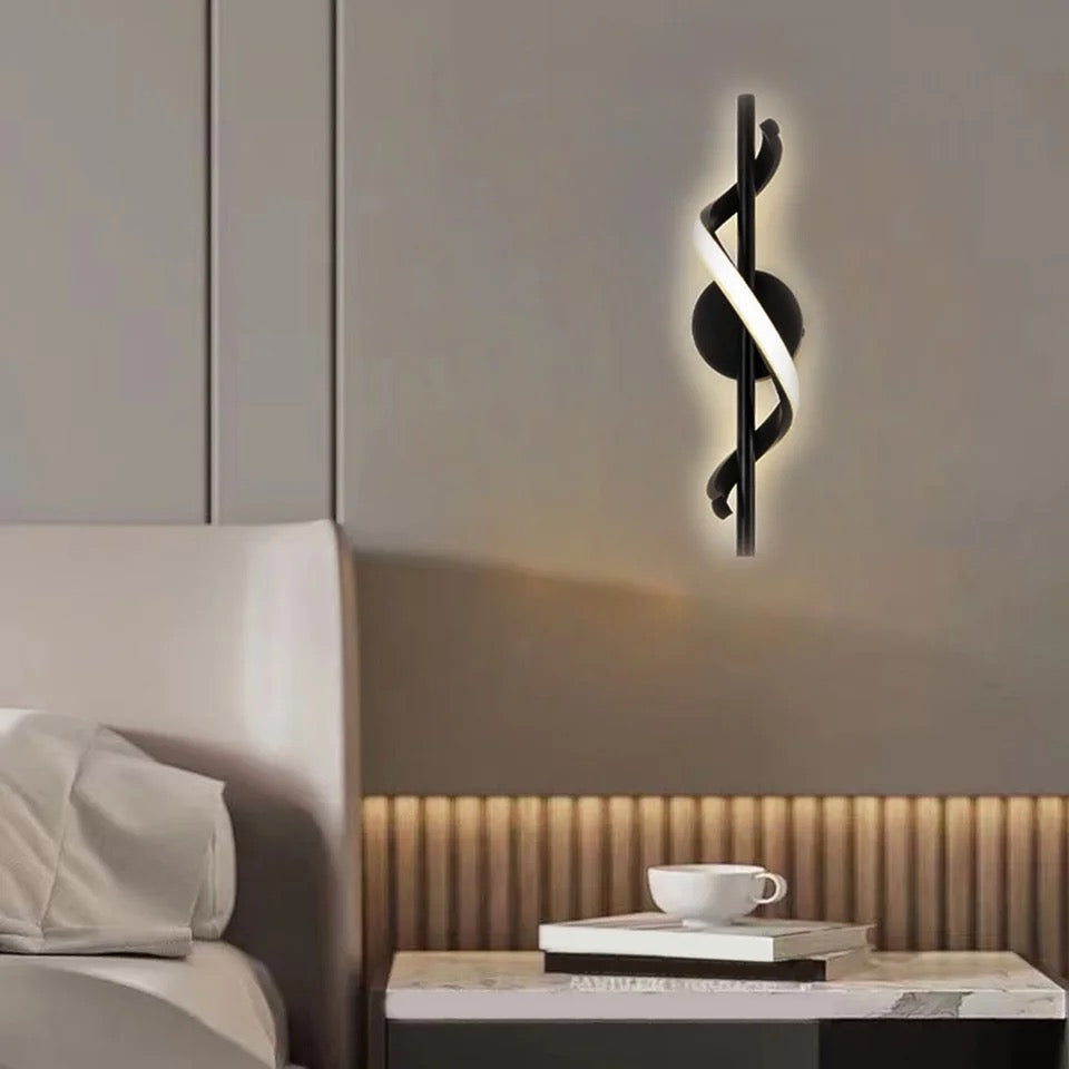curved led design light for interior