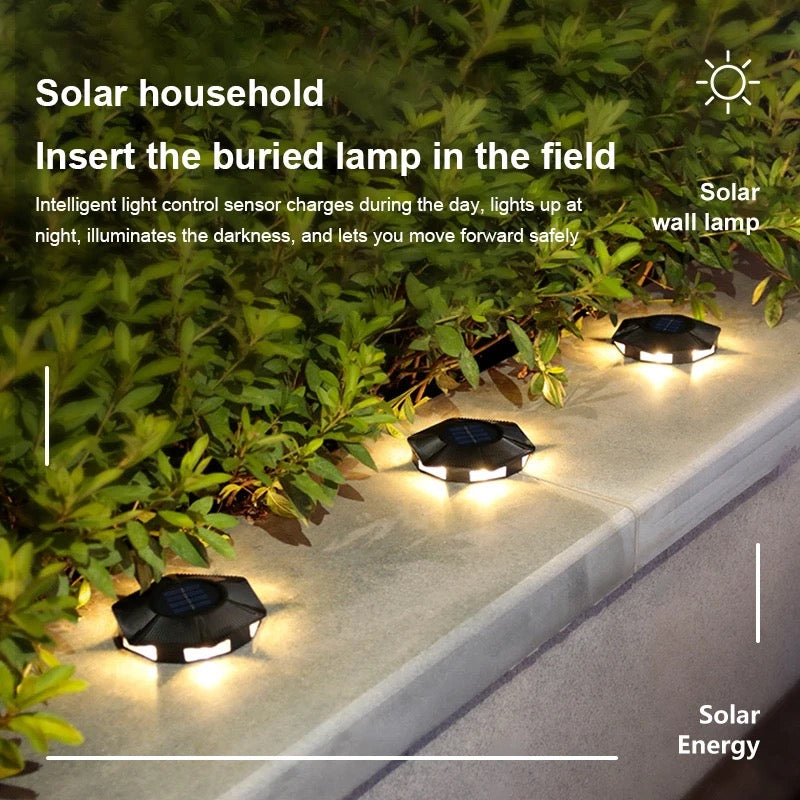 solar garden pathway light