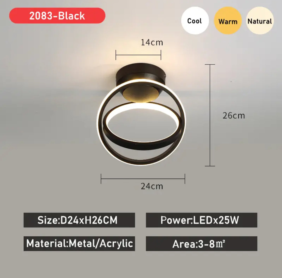 modern led light