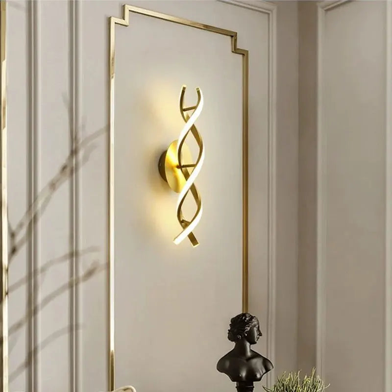 Modern and minimalist bedroom, bedside wall lamp, creative lamp, Nordic corridor decoration,
