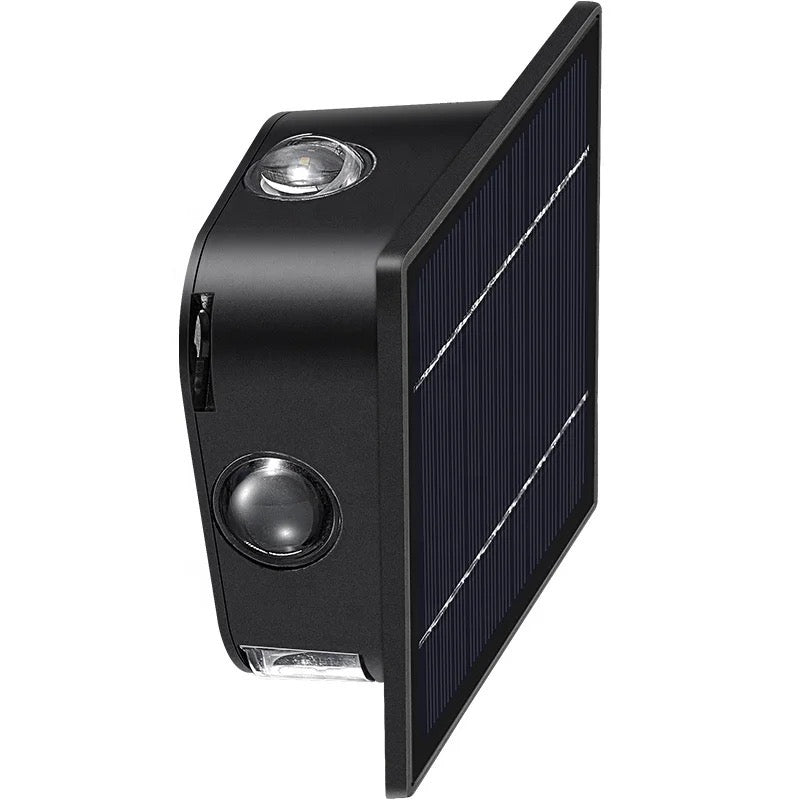 modern solar bright outdoor wall lamp