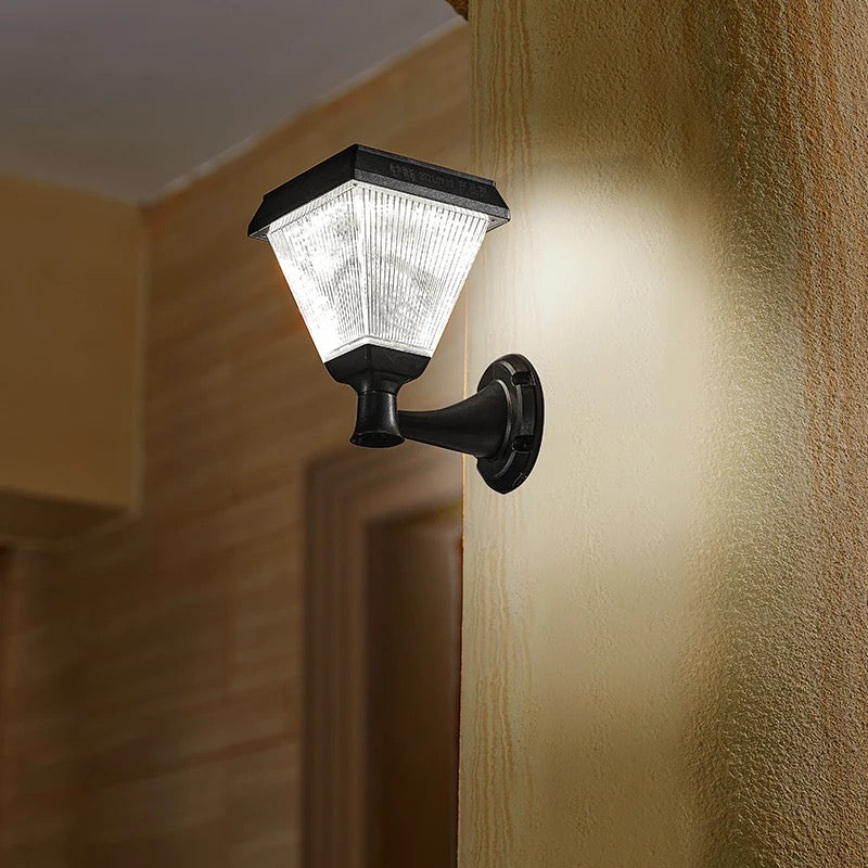 solar outdoor wall lamp