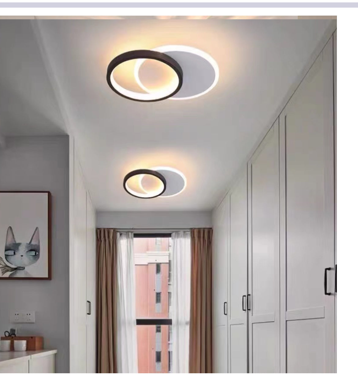 new style led indoor lights bedroom ceiling, wall lamp