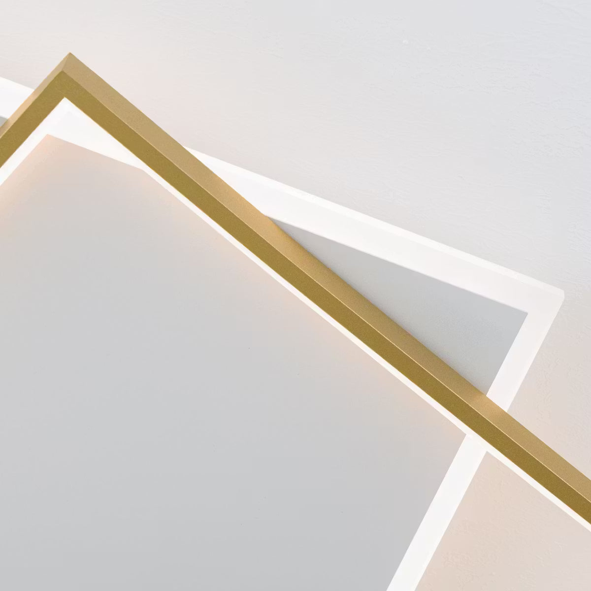 modern geometric flush mount light fixture