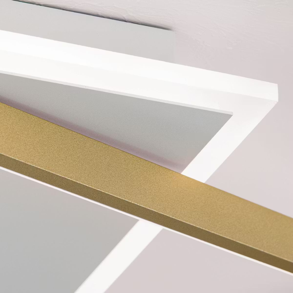modern geometric flush mount light fixture