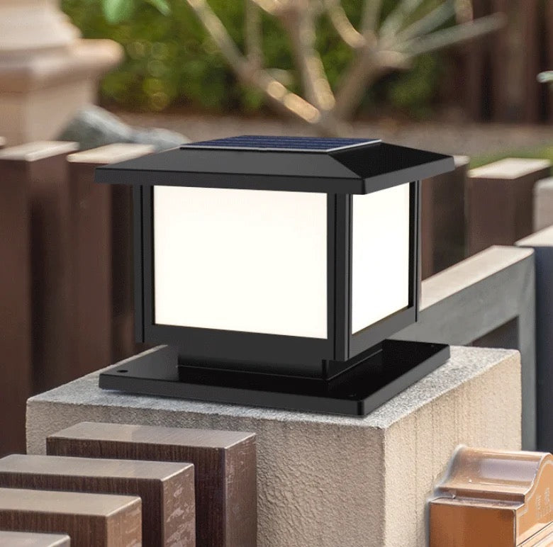 solar pillar light